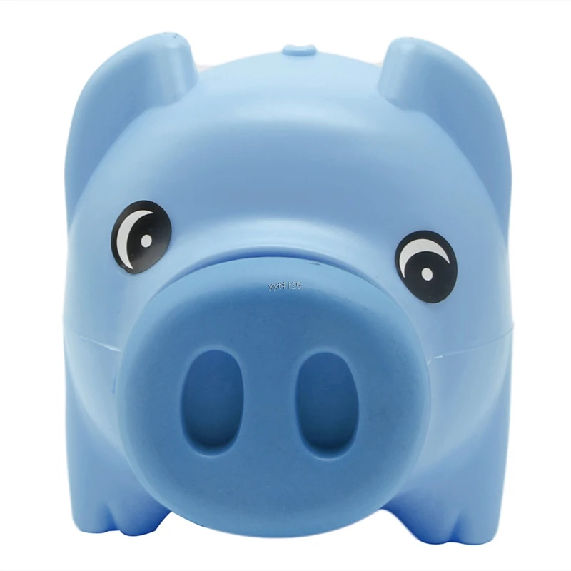  Plastic large piggy bank Coin Nice 1 pcCash Collectible facebank face saving bank 3 Colors cash box