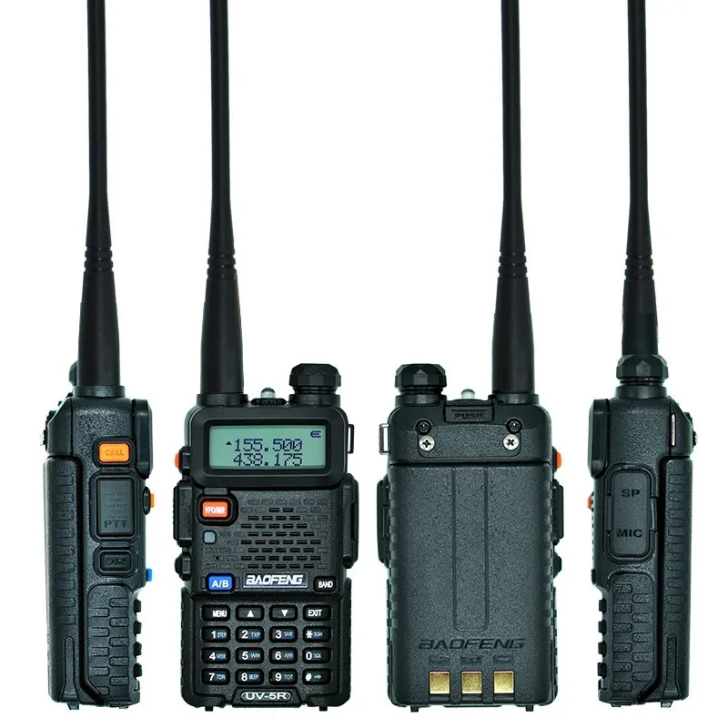Baofeng UV-5R портативная рация двухсторонняя коммуникационная приемопередатчик FM UV5r VHF UHF портативная рация для охоты CB Ham радиостанция