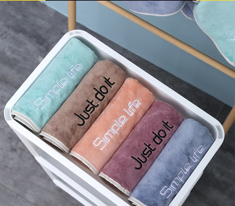 Microfiber Towel Sports Towel 35*75cm Absorbent Large Soft Microfiber Face Bathroom Towels Washcloth Adult Couples Sport Household Towel