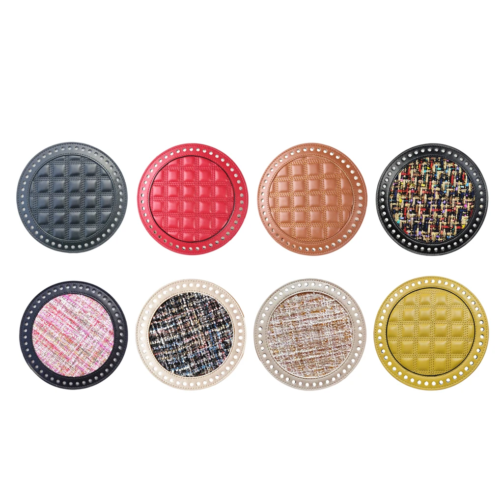 Round Design Crochet Bag Bottom Shaper Cushion Pad Insert Base for Purse Making Round Design Crochet Bag Bottom Shaper Cushion Pad Insert Base for Purse Making