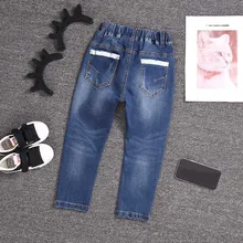 El Monte/Новинка года; сезон весна; стильные джинсовые брюки для мальчиков; джинсы для больших мальчиков; модные брюки в Корейском стиле для мальчиков