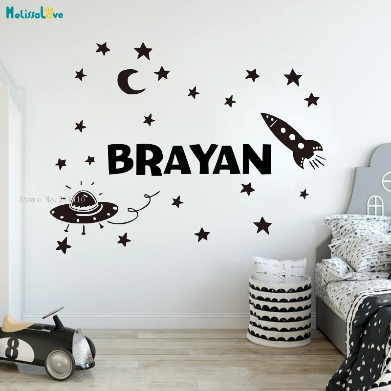 Wall Stickers For Kids, To Infinity And Beyond Wall Decals, (Easy To