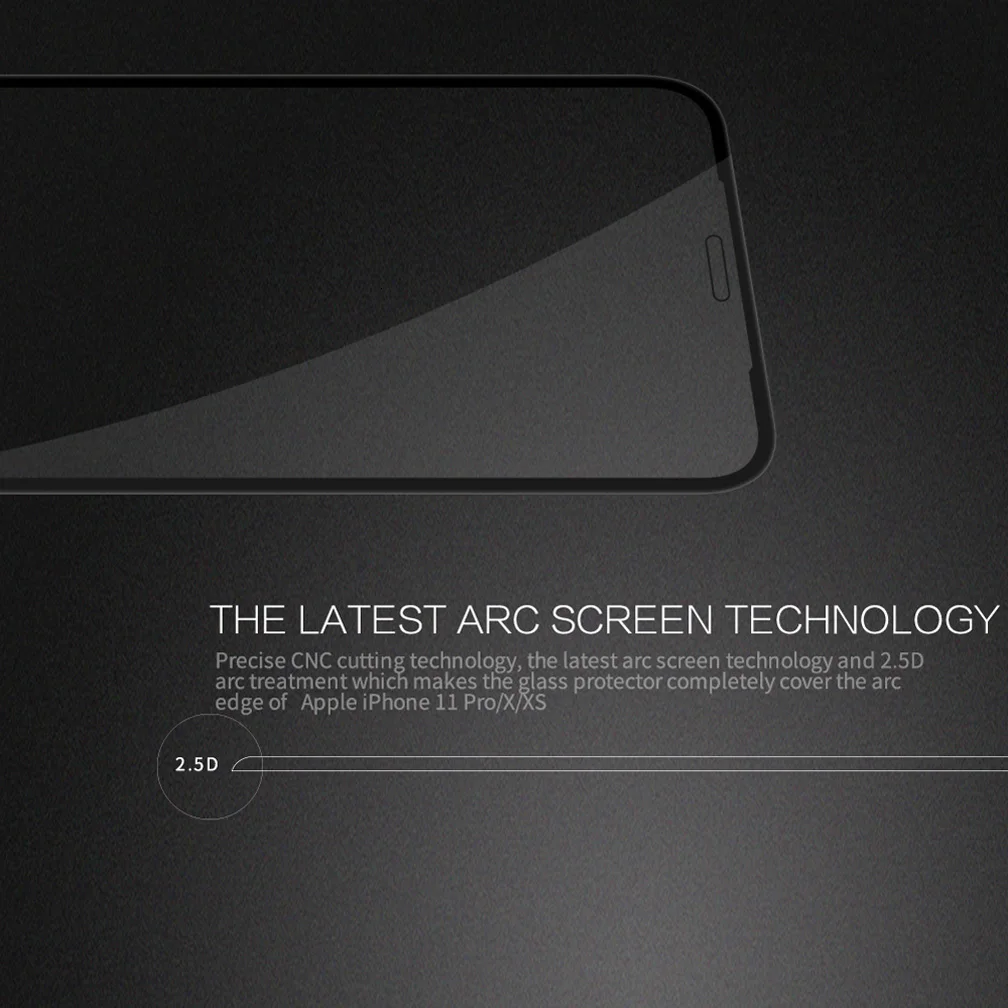 Nillkin полное покрытие стекло для iPhone 11 Pro Max CP+ Pro Закаленное стекло пленка для iPhone 11 Pro Защита от царапин экрана