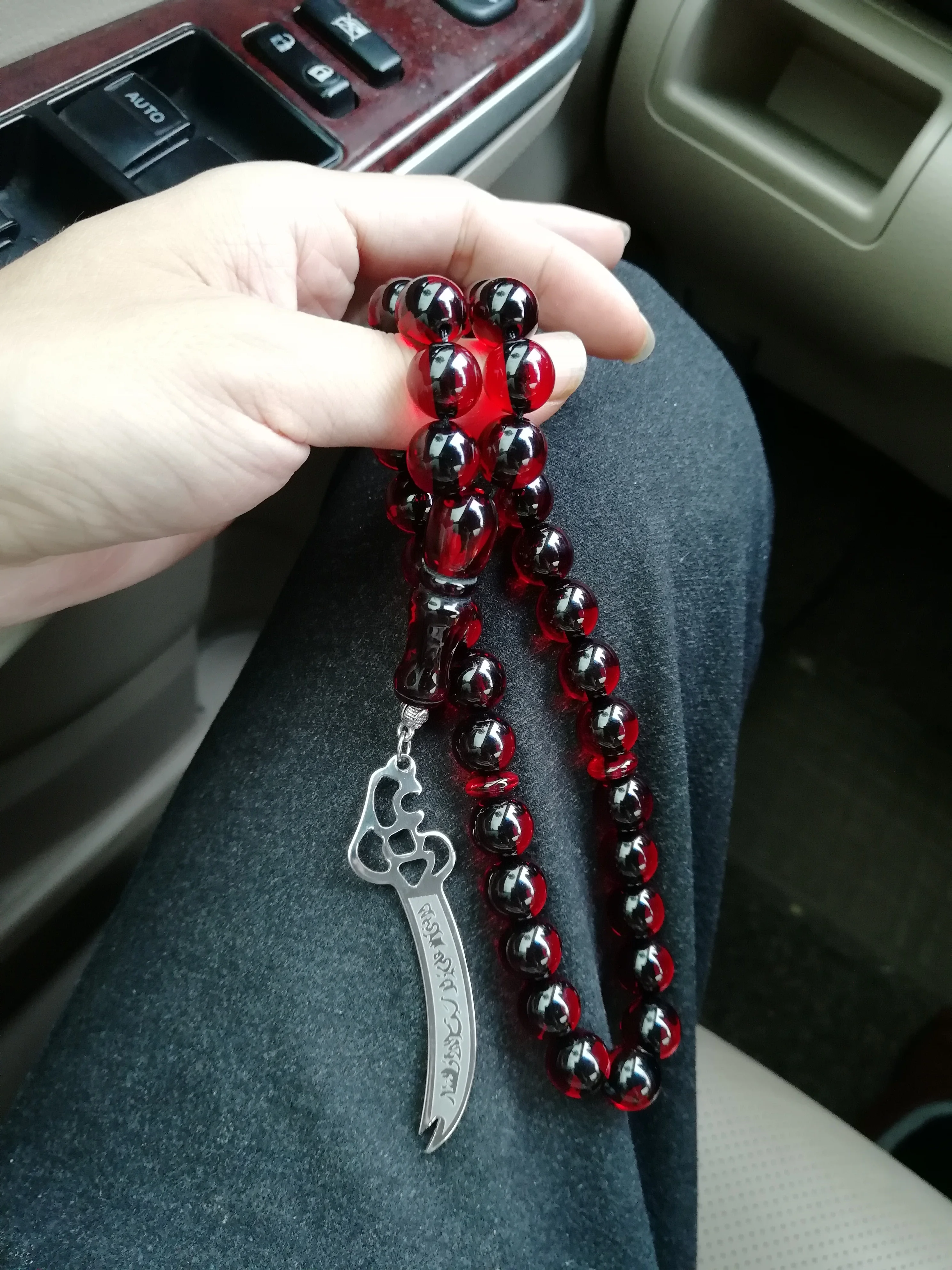 Али Меч мусульманский ислам подвеска с ножом ювелирные изделия из смолы tasbih