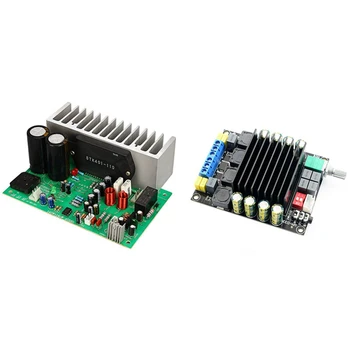 

1 Pcs Stk401 o Amplifier Board Hifi 2.0 Channel Board & 1 Pcs Digital Amplifier o Board Tda7498 Power o