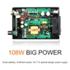 T12-Q19 Soldering Digital Station Electronic Soldering iron OLED 1.3inch Suitable AC/DC power with M8 Metal handle iron tips 6