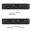 Divisor de interruptores HDMI 4k 60hz 1 en 2 para monitores duales Full HD 1080P 3D, 1x2, viene con Cable HDMI de alta velocidad, compatible con escalar ► Foto 2/6