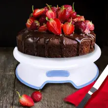 Для изготовления торта Поворотная лопатка-скребок Вращающийся поворотный стол для торта с лопаткой и глазурью ровный Набор для декорирования тортов