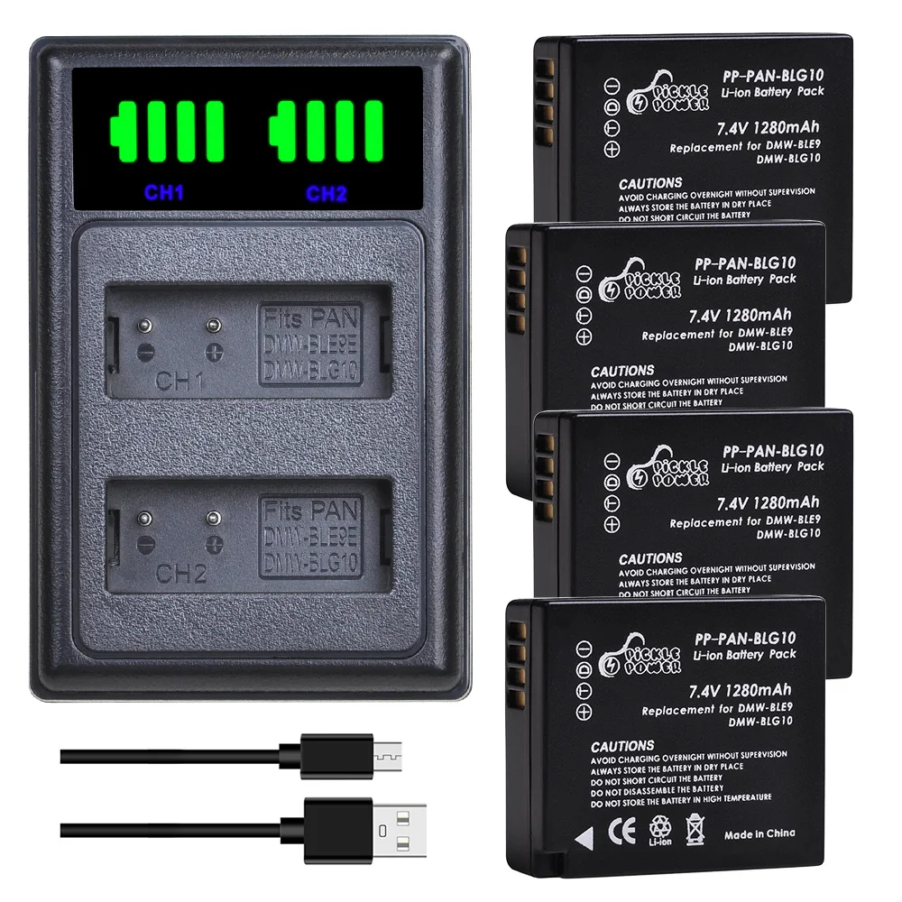 DMW-BLG10 BLG10E BLG10PP BLE9 BLE9E комплекты зарядных устройств для аккумуляторов Panasonic Lumix DMC GF6