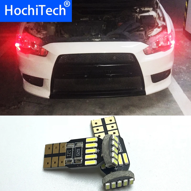 T10 светодиодный габаритный сигнальный парковочный светильник для mitsubishi asx lancer 10