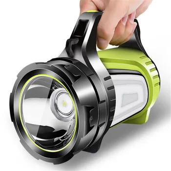 

Strong Light Flashlight LED Night Light Rechargeable Multi-Function Power Bank Searchlight Outdoor Spotlight Portable Waterproof