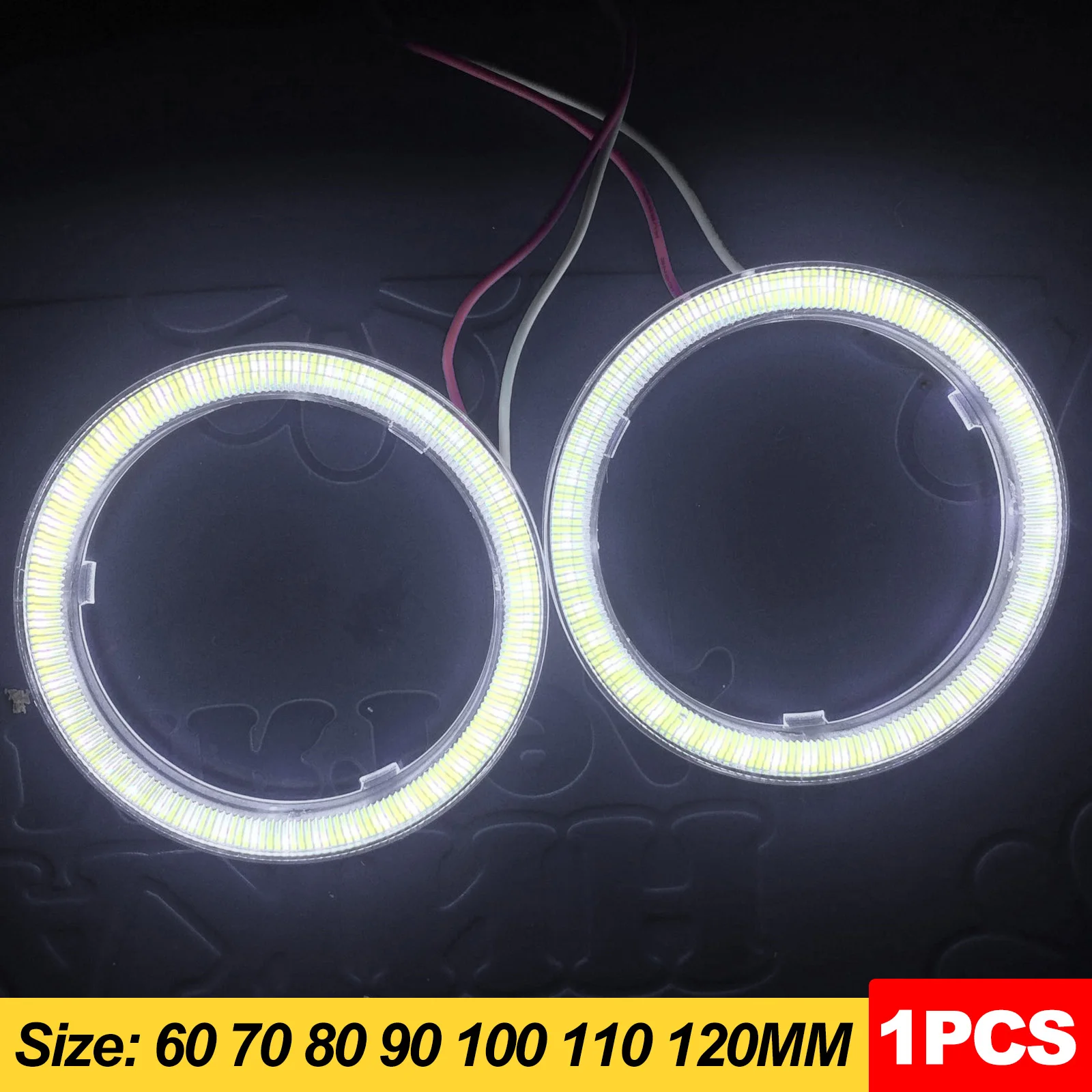 Multi Led Gabroo Automobiles COB Angel Eyes Halo Ring Lamp at Rs 220/set in  Delhi