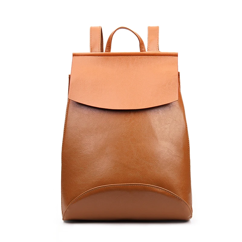 

2020 New Fashion Women Backpack Youth Vintage Leather Backpacks Teenage Girls New Female School Bag Bagpack mochila sac a dos
