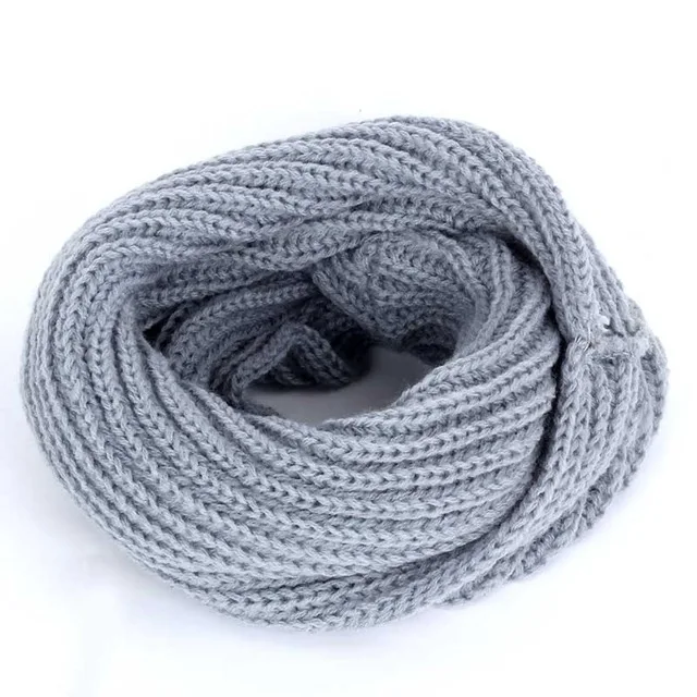 Light grey Зимний теплый нагрудник наружный Повседневный Камуфляжный шарф для мужчин и женщин зимний плюс бархатный вязаный нагрудник Женский бархатный хлопковый шарф в горошек - Цвет: Light grey