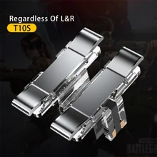 2PCS Gaming Trigger für Handy PUBG L1R1 Shooter Controller Spiel Feuer Taste Ziel Schlüssel für PUBG Messer Heraus regeln des Überlebens