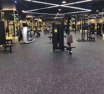 

16 20 24 28pcs 50x50cm Gym rubber mats treadmill mat sports power zone soundproofing floor barbell dumbbell floor mats carpet