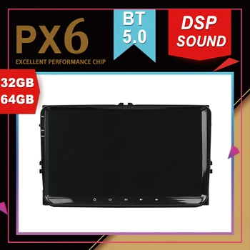 

PX6 Excellent Performance Android 9.0 Car Multimedia GPS For VW Volkswagen universal DSP Sound NavigationTape Recorder Radio