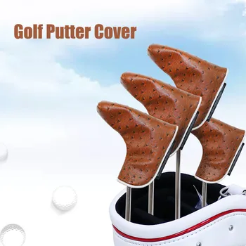 

Golf Putter Head Covers Golf Club Protectors Protective Sleeve- Pack Outdoor Indoor Sports