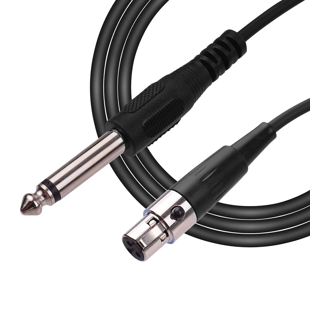 1 м 3-Pin Mini XLR разъем(TA3F) до 1/4 дюйма разъем музыкальный инструмент кабель Стадия Электрогитары шнуры Динамик кабель