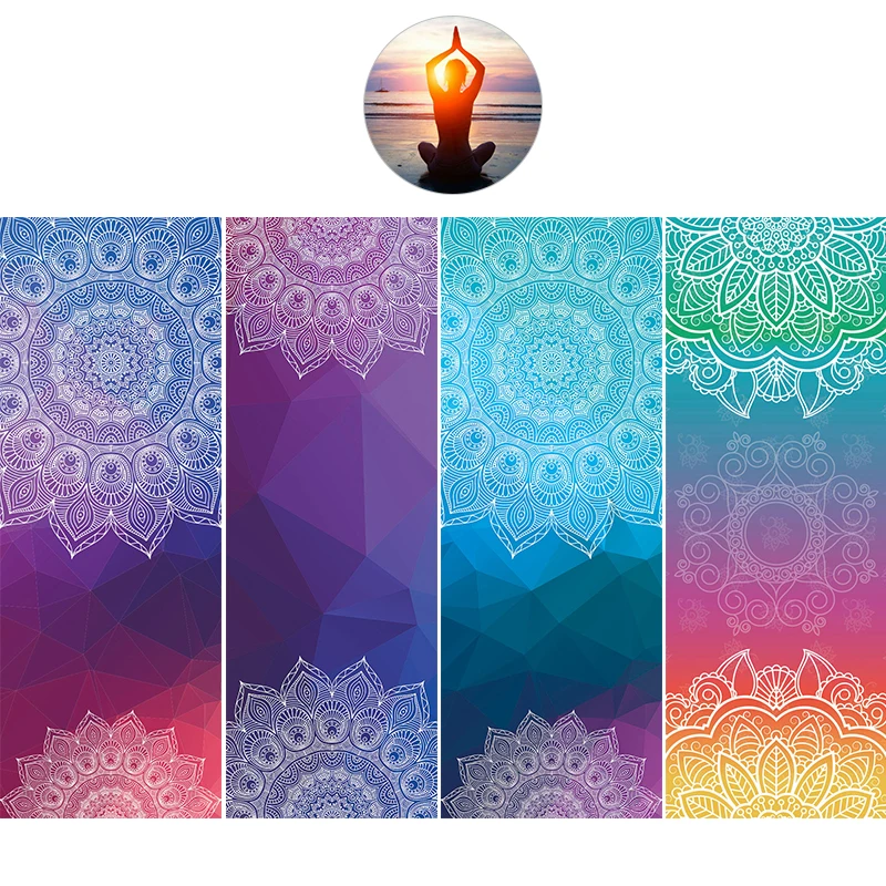 

Portable Yoga Mat Anti-slip Yoga Towel EVA Gymnastic Sport Health Lose Weight Fitness Exercise Pad Sport Yoga Blanket