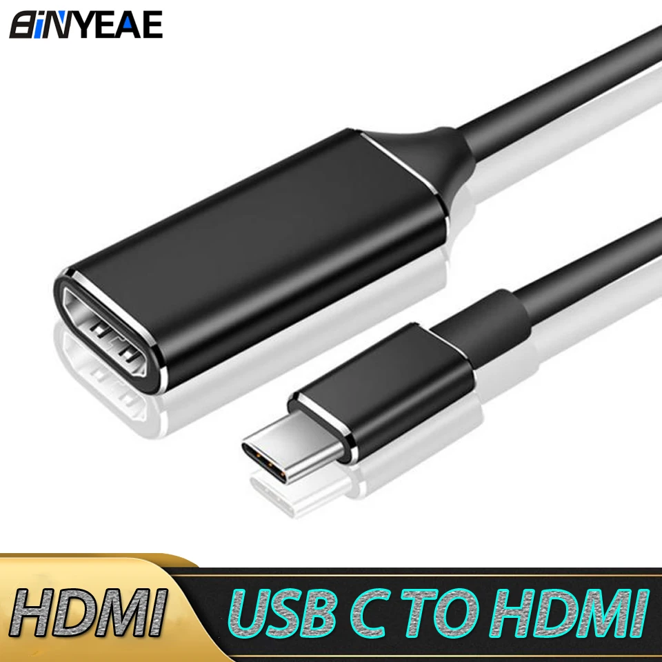USB C type к HDMI кабель адаптер для samsung Galaxy S10 S9 S8 Plus Note 9 8 Oneplus 7 Pro 3 1 HDTV конвертер |