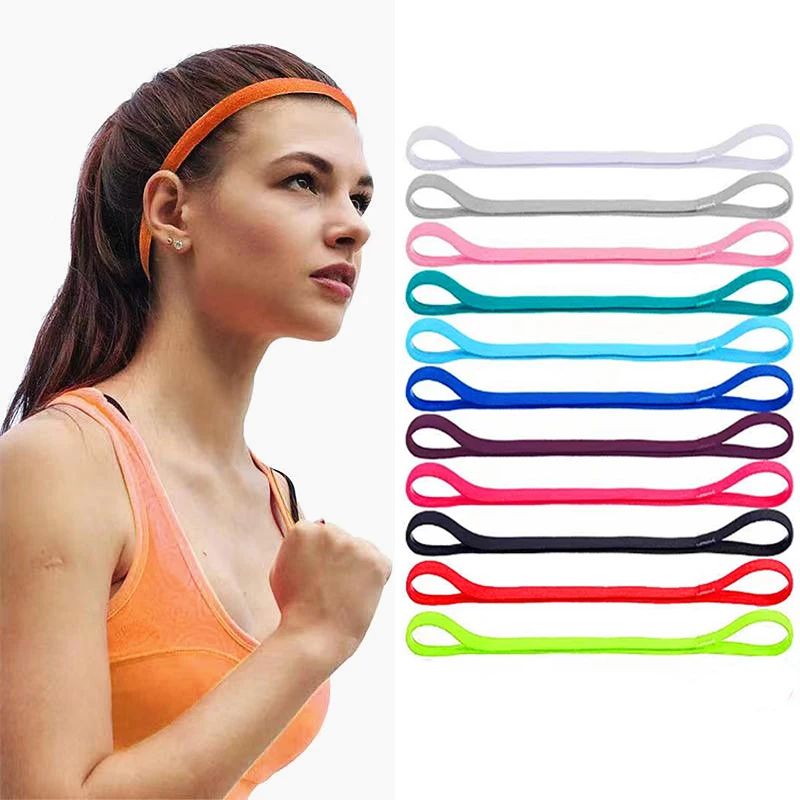 Women Men Sport Workout Headband Bands Hair Sport Headband Nonslip