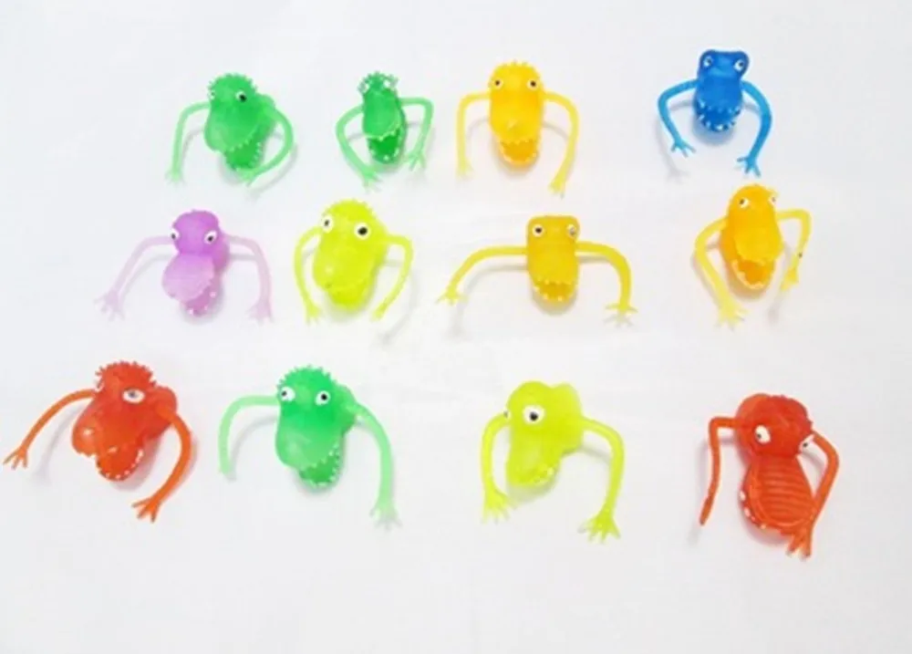 10 шт. Kawaii Fright динозавр пальчиковые куклы ассортимент различных форм цвета Лут Pinata вечерние наполнителя мешок подарки
