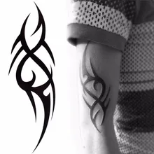 AACAR стильные 3D Новые мужские половинные рукава рука временные тотемные татуировки наклейки боди-арт татуировки для мальчиков инструменты для красоты