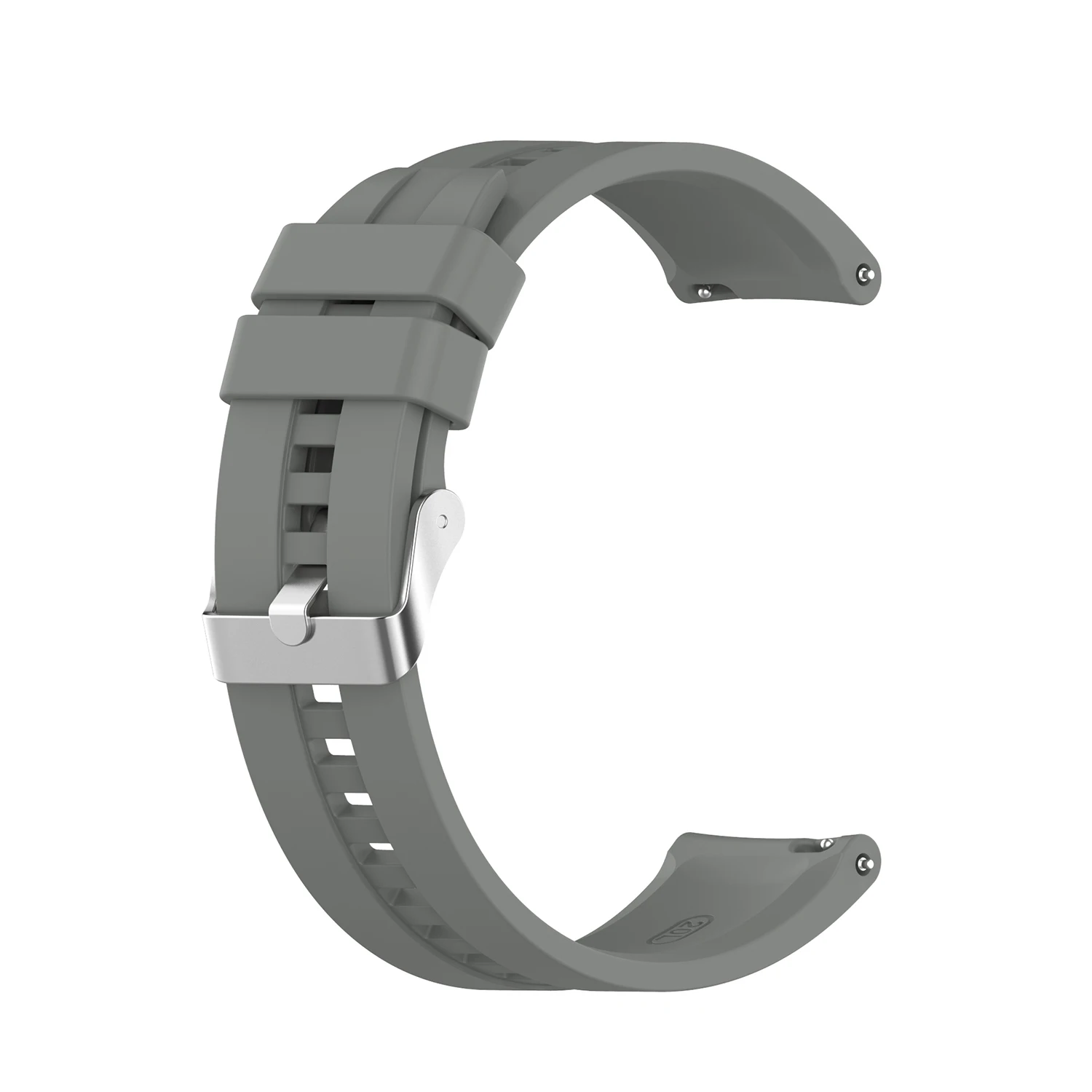 Silicone Smartwatch Band, 22mm Replacement Strap, Multiple Colors
