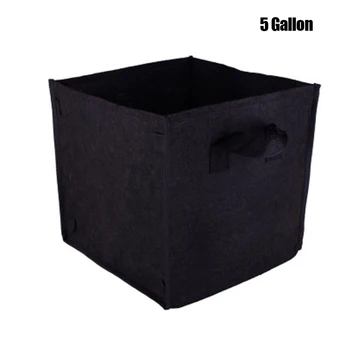 

New Hot Fabric Raised Planting Bed Thicken Non-woven Square Plant Flower Tree Planting Grow Bag SMR88