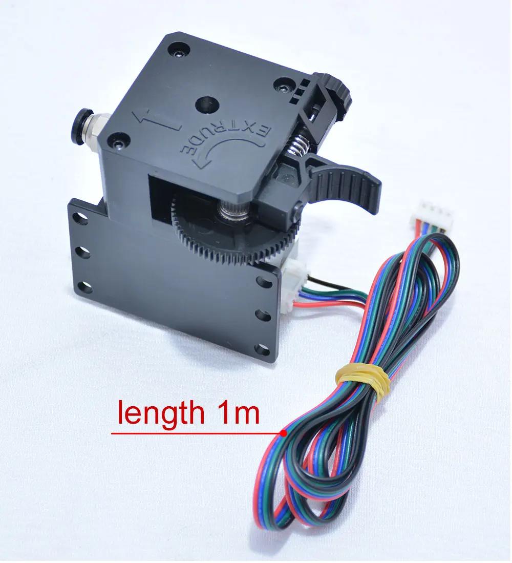 Titan motor Tronxy Titan Экструдер 3d принтер запчасти для MK8 E3D V6 Hotend J-head Bowden Монтажный кронштейн 1,75 мм нити с мотором и кабелем - Цвет: Titan motor