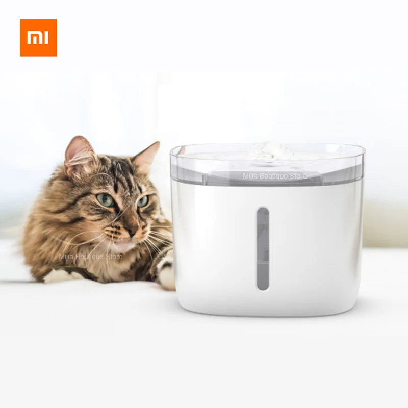Xiaomi Petoneer Умные питомцы диспенсер для воды 1.9L для фонтанчика питьевой воды 4-фильтр нагрева стерилизации для кошки собаки работать с Mijia APP