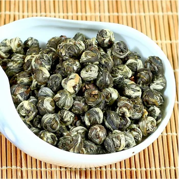 

New Fresh Natural Organic Premium Chinese Jasmine Green Tea Jasmine Dragon Pearl Fragrance Slimming Flower Kung Fu Tea