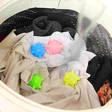 6 шт./компл. Цвет Фул Magic Прачечная очистительный шарик для очистки бытовых стиральная машина одежда умягчитель однотонные Цвет моющий шар