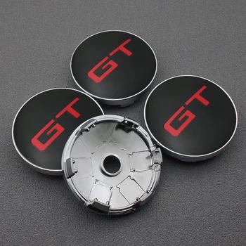 

56/60mm Wheel Center Hub Caps GT logo Car Emblem Badge Wheel Center Cap For Alfa Romeo focus HYUNDAI Kia Nissan Honda Volkswagen
