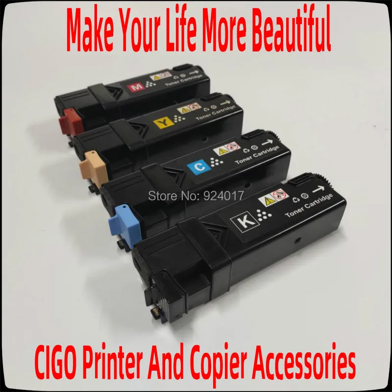 Цветной картридж с тонером для лазерного принтера Fuji Xerox Phaser 6140 6140n 6140dn картриджа 4