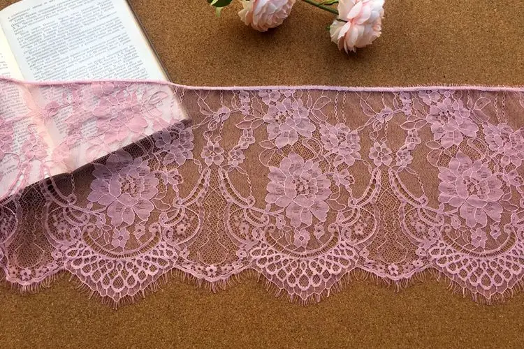 Кружевная ткань для рукоделия, 6 м/лот, 27 см | Дом и сад | АлиЭкспресс