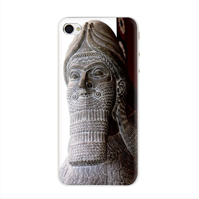 Lamassu Assyrian Mesopotamian Hard phone cover case for iphone 5 5s 5C SE 6 6s 7 8 Plus X XR XS 11 pro Max - Цвет: H12