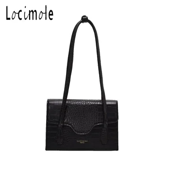

Locimole Stone Pattern Square Women Bag Large Capacity Ladies Handbag Fashion Shoulder Bags Crossbody PU Leather BIZ079 PM49