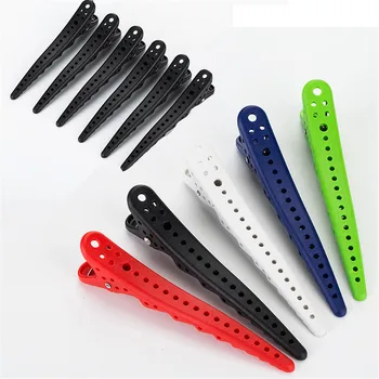 

6Pcs Professional Crocodile Hairdressing Clamps Claw Clip Hair Salon Barrette Holding Hair Section Clips Grip Tool Accessories