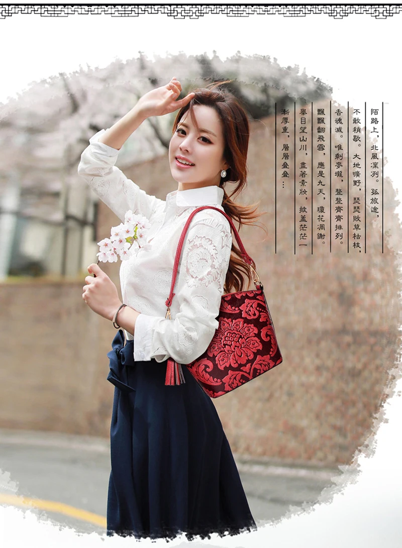 Ретро Женские сумки-мессенджеры с цветочным принтом, сумка на плечо, женская сумка в виде ракушки, винтажные женские сумки через плечо с цветочным рисунком