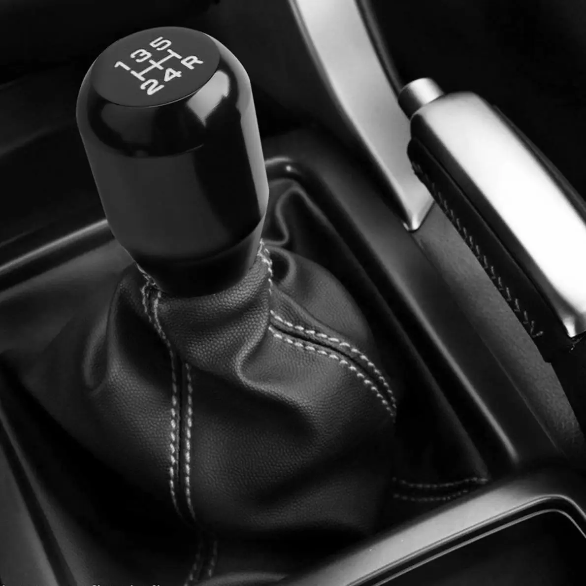 Универсальная 5 скоростная телескопическая Автомобильная ручная коробка передач ручка переключения передач с пластиковым адаптером/специальный гаечный ключ/крепежные винты