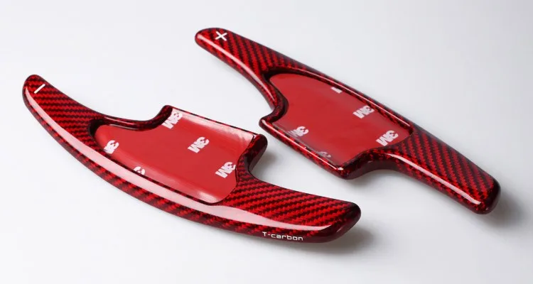 2 шт. карбоновое волокно рулевое колесо сдвиг Paddle Shifter расширение для Honda Fit() Vezel() XRV Авто Стайлинг