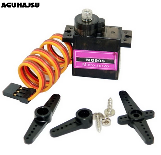 

1pcs MG90S 9g Metal Gear Upgraded SG90 Digital Micro Servos for Smart Vehicle Helicopter Boart Car