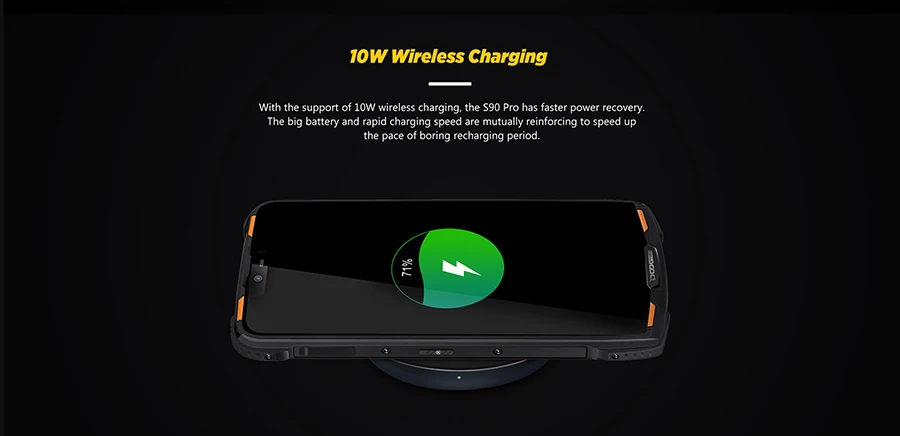 DOOGEE S90 Pro, новинка, 6 ГБ ОЗУ, 128 Гб ПЗУ, отпечаток пальца, разблокировка лица, задняя камера, 21 МП, 6000 мА/ч, четыре ядра, 4 Гб, две sim-карты, быстрая зарядка