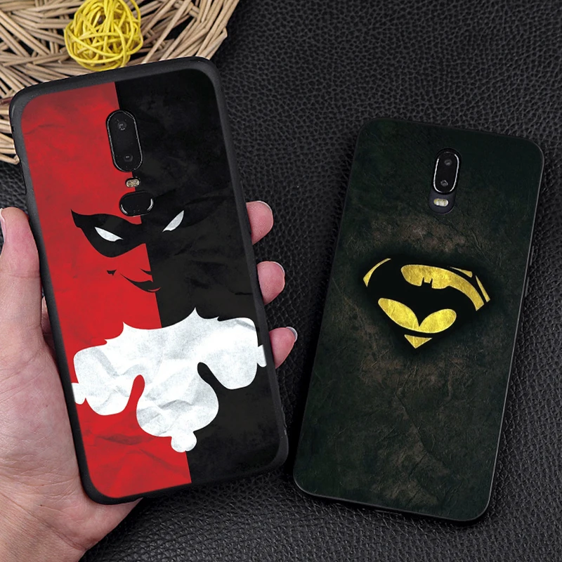 

Batman Joker Harley Luxury Phone Case for for oneplus one plus 7 pro 7 6 6t 5t Shockproof Dustproof Cartoon Phone Cover