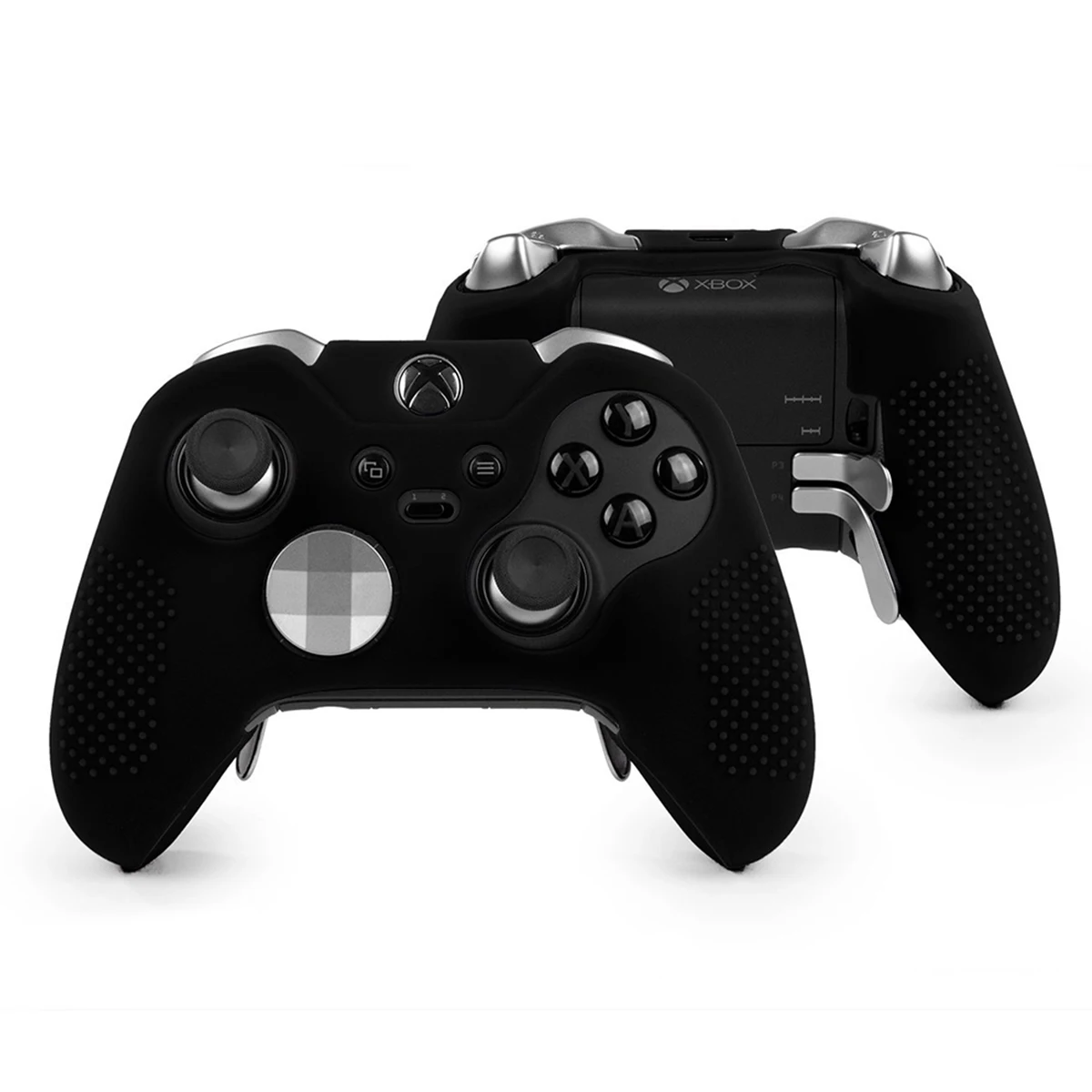 

SOONHUA Joystick Premium Silicone Soft Skin Protector Cover Gamepad Protective Case Cover for Xbox One Elite Controller