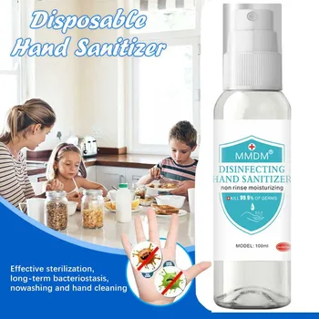 

100ML Alcohol-Free Bacteriostatic Portable No-wash Disinfectant Spray Multifunction Hand Care