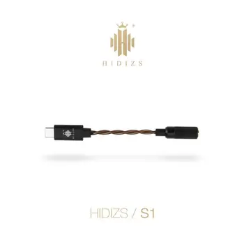 

HIDIZS S1 Hi-Res Portable Headphone Amplifier USB Type C 3.5mm DAC Headphone Amp for Android Phone/PC Audio DAC Cable