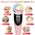AmazeFan 7in1RF&EMS lifting Beauty LED Face Skin +3 Цвета Led Facial Neck Massager Фотонная Терапия Отопление Удаление морщин